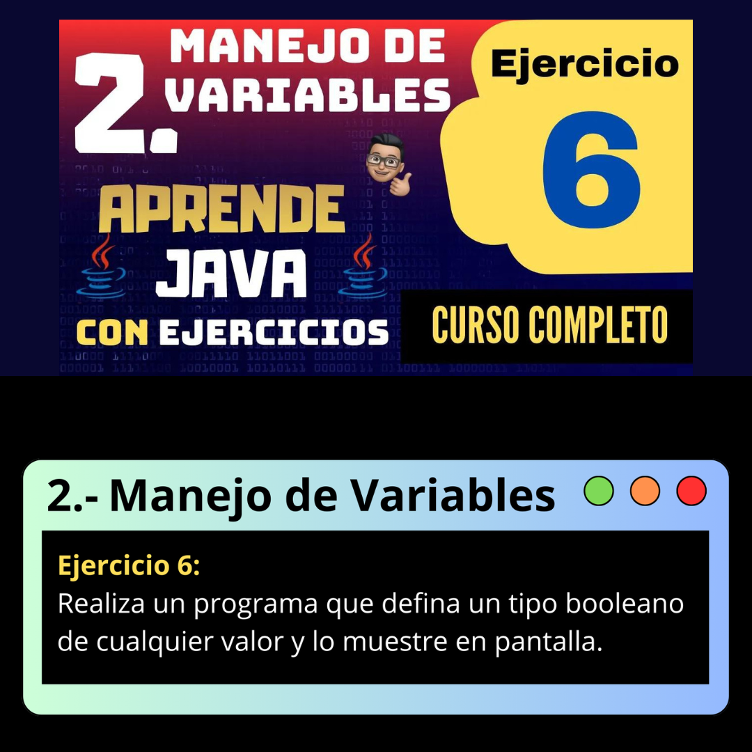 Tipos De Datos Y Variables En Java Ejercicio 6 Fredy Geek